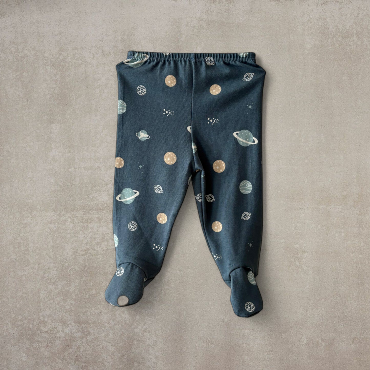 Pijama Dos Piezas de Algodón Elástico - Estampados Divertidos (Dinosaurios / Espacio)
