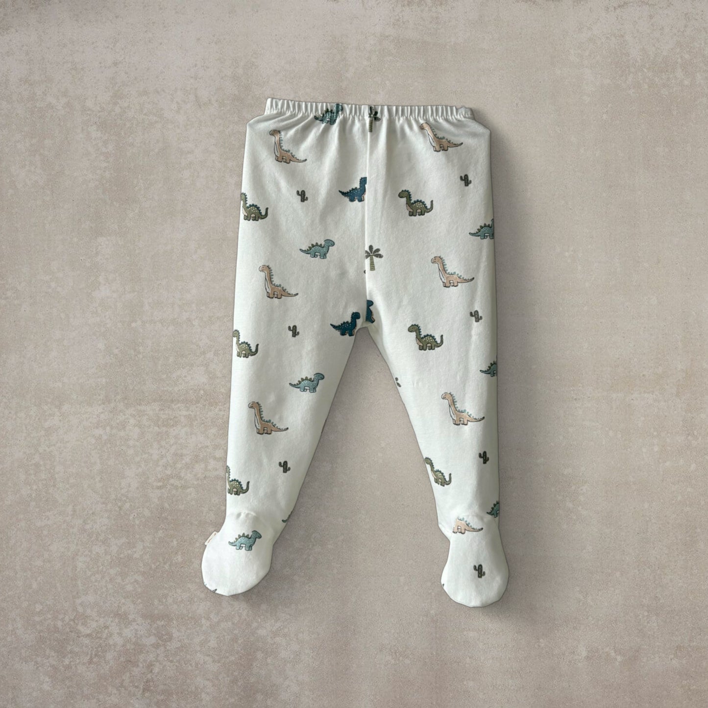 Pijama Dos Piezas de Algodón Elástico - Estampados Divertidos (Dinosaurios / Espacio)