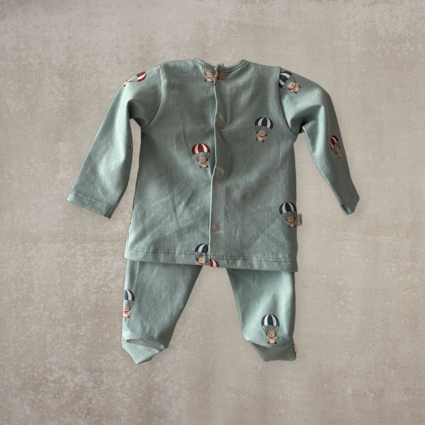 Primera puesta. Conjunto 4 piezas con estampado
