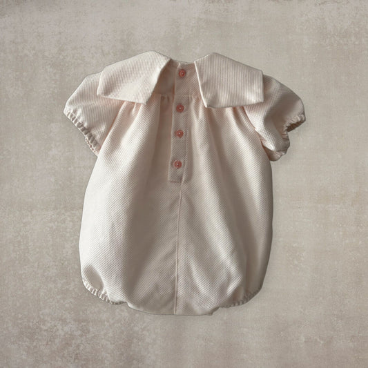 Ranita manga corta. Rosa