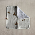  Blanco con animales estampados