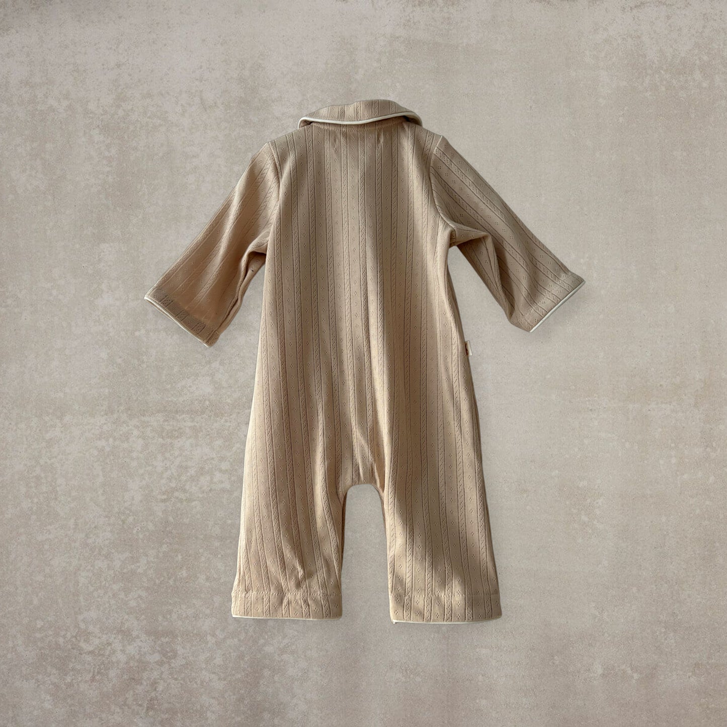 Pijama mono beige