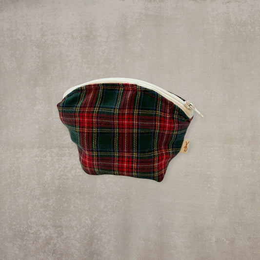 Funda de chupete a cuadros