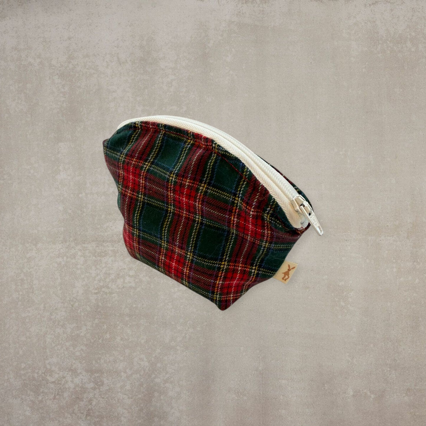 Funda de chupete a cuadros